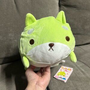 🥰🥰 Yamani Mocchiizoo Shibadog Green Plush 🥰🥰